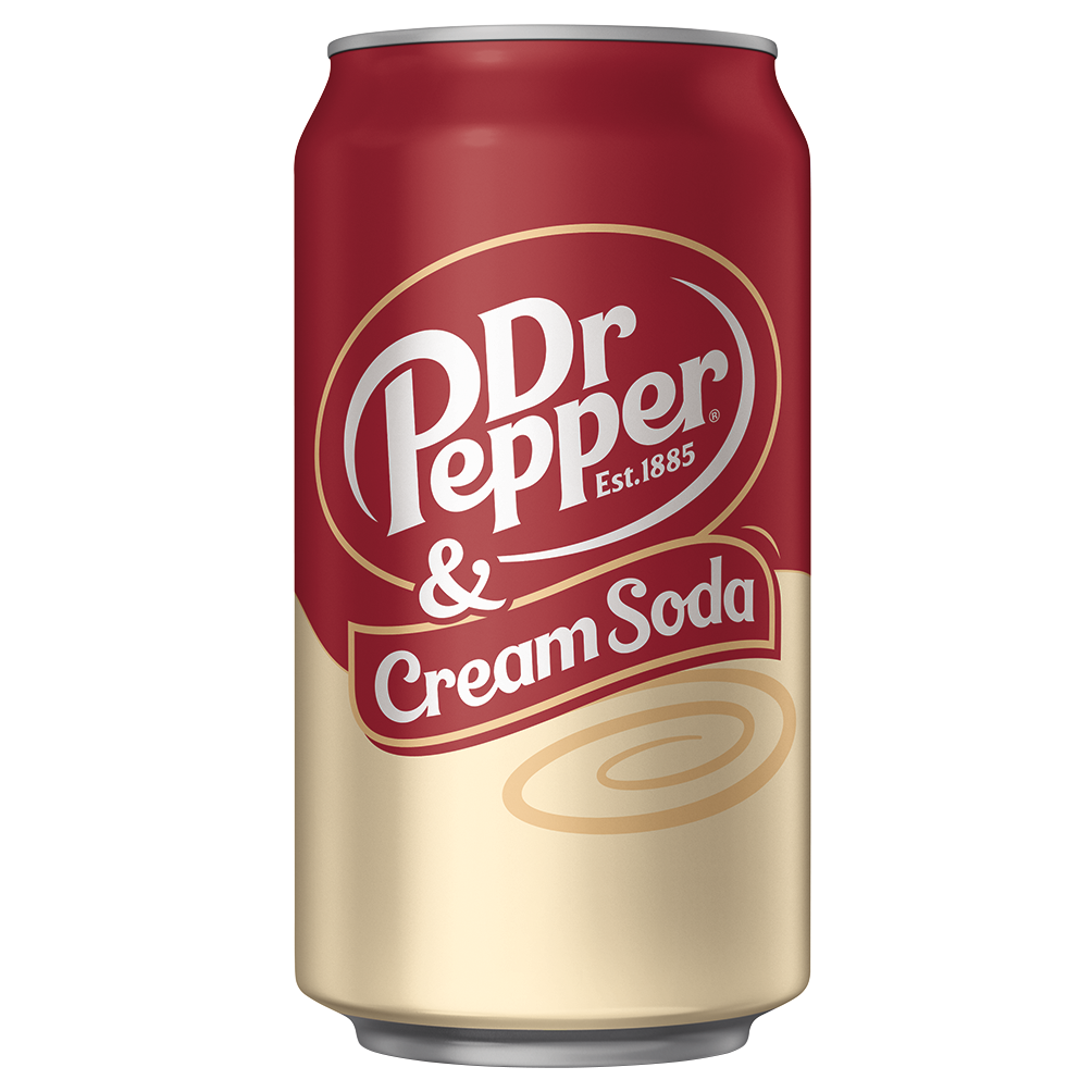 Dr Pepper Cream Soda 355ml (1x12)