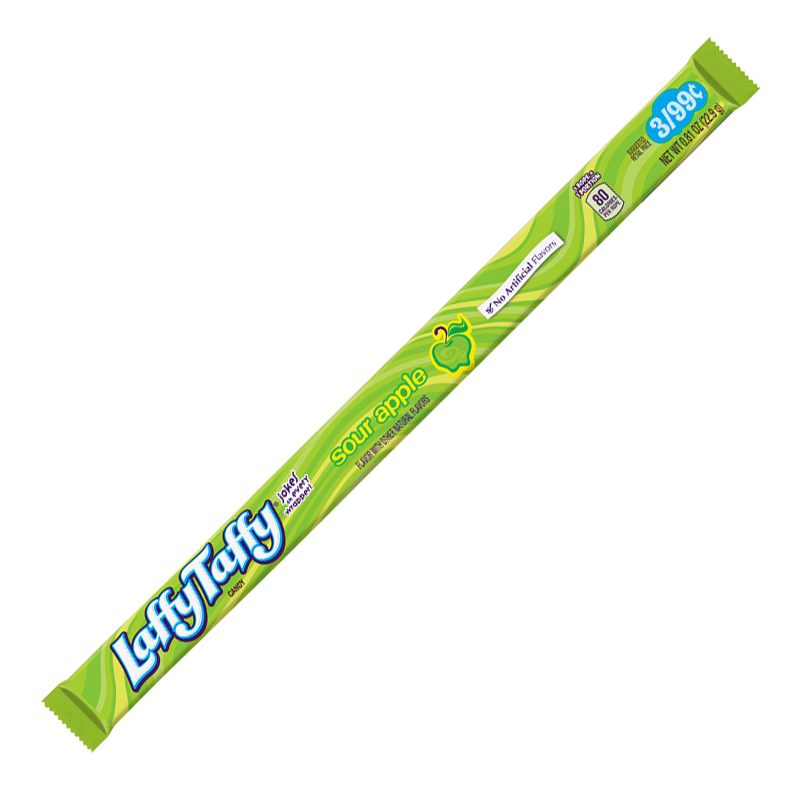 Laffy Taffy Rope Sour Apple 22.9g (1x24x12)